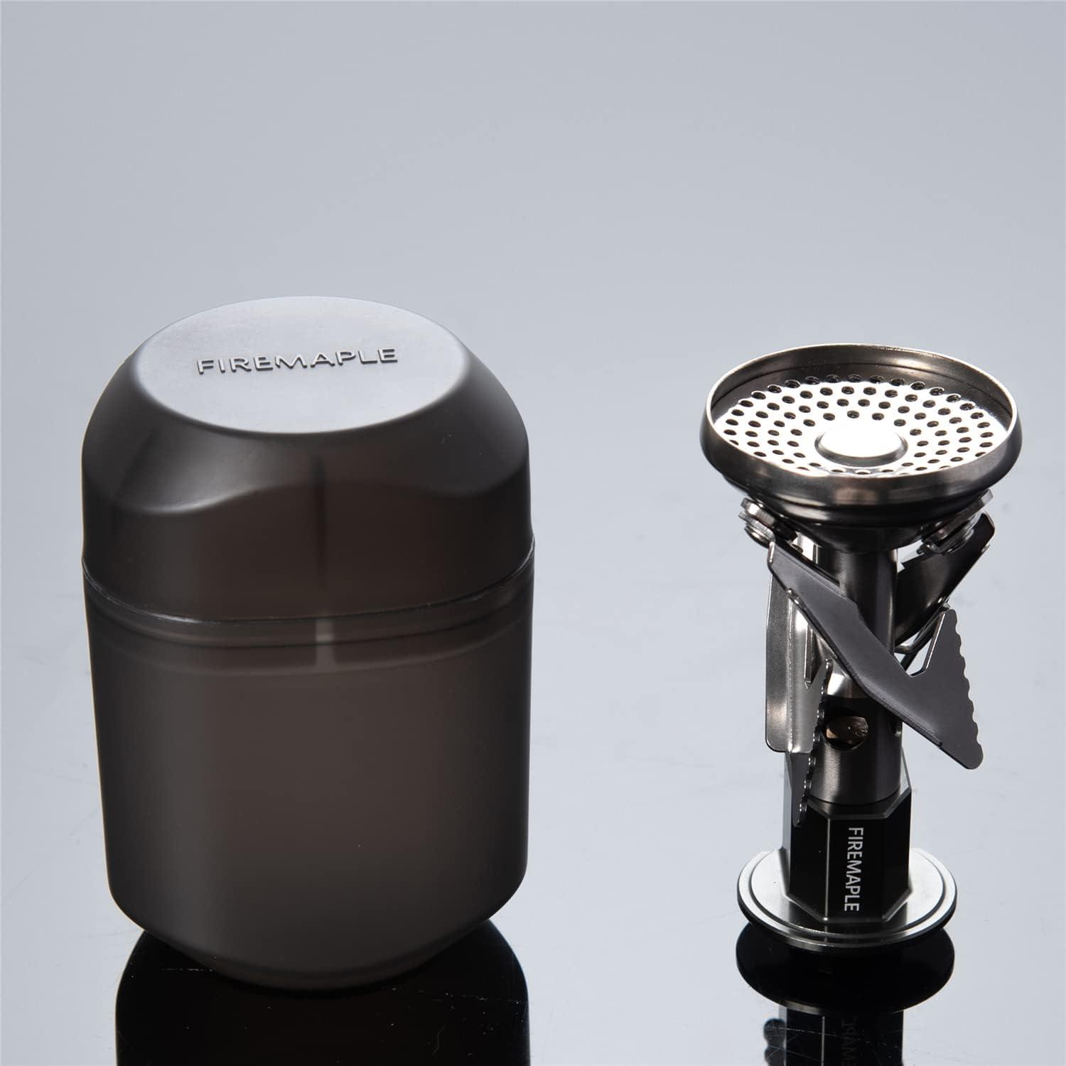 imageFire Maple Polaris Pressure Regulator Stove Portable Camping Backpacking Stove Lightweight Durable Camp Cooking Stuff Wind Resistent Jet Burner Perfect Boiling Performance in Cold Weather Upright Version