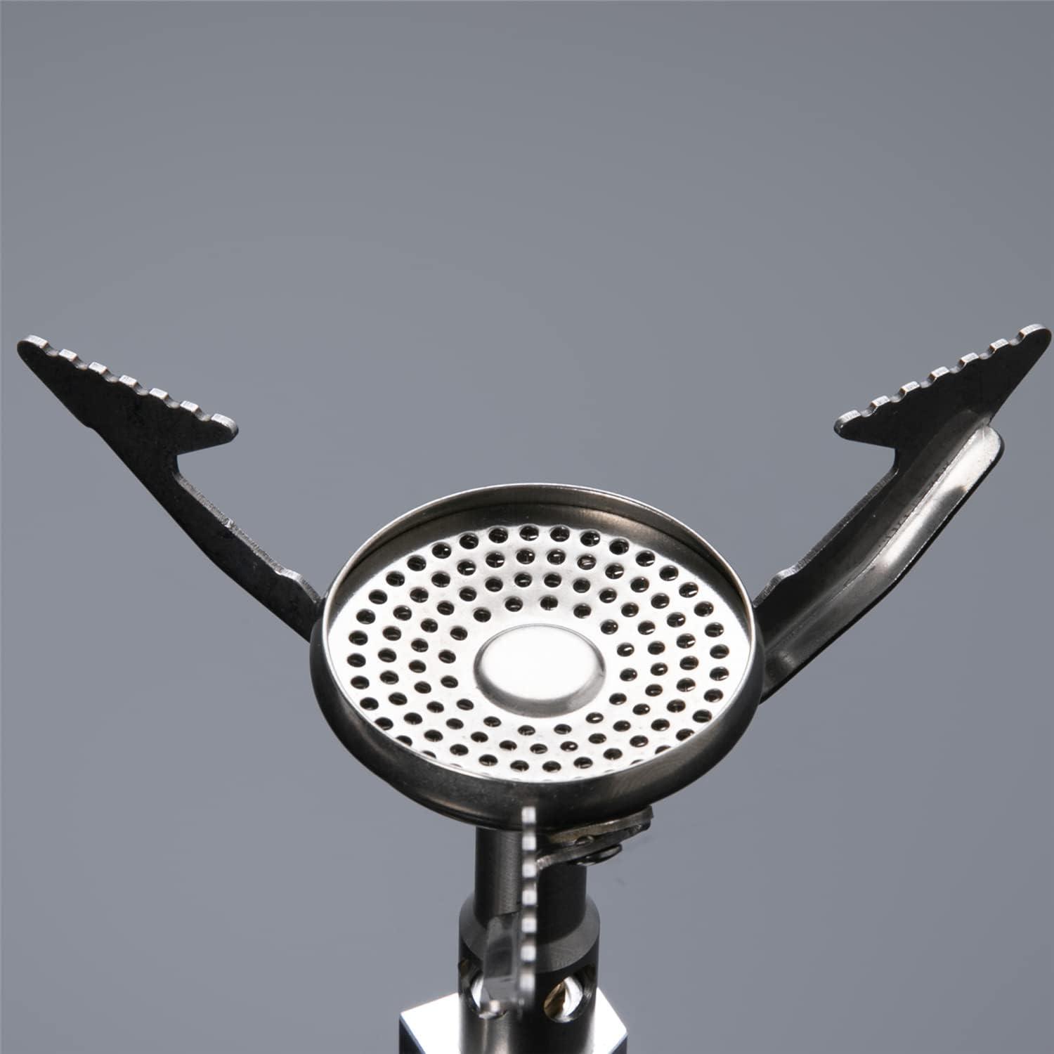 imageFire Maple Polaris Pressure Regulator Stove Portable Camping Backpacking Stove Lightweight Durable Camp Cooking Stuff Wind Resistent Jet Burner Perfect Boiling Performance in Cold Weather Upright Version