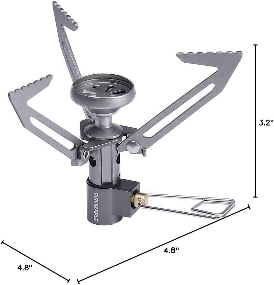 imageFireMaple FMS300T Portable Stove Ultra Light Hiking Stove Titanium for Backpacking Camping Outdoor ISPO Design Award Gold WinnerHornet 2