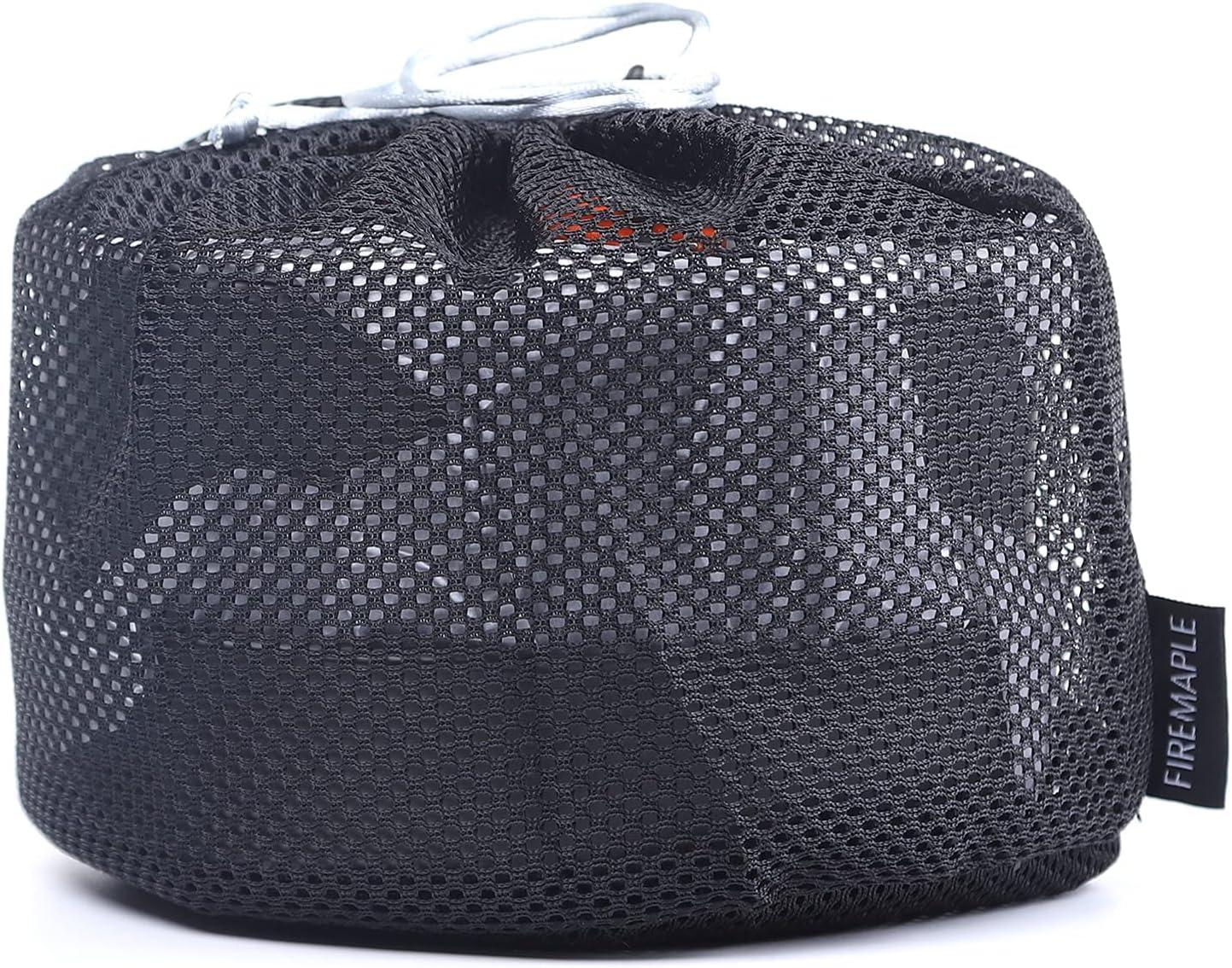 imageFireMaple Feast 4 Piece Camping Cookware Cookware Cookware Kit Outdoor Cookware Set with Pots Kettle Saucepans and Spatula for Hiking Fishing PicnicFeast 2