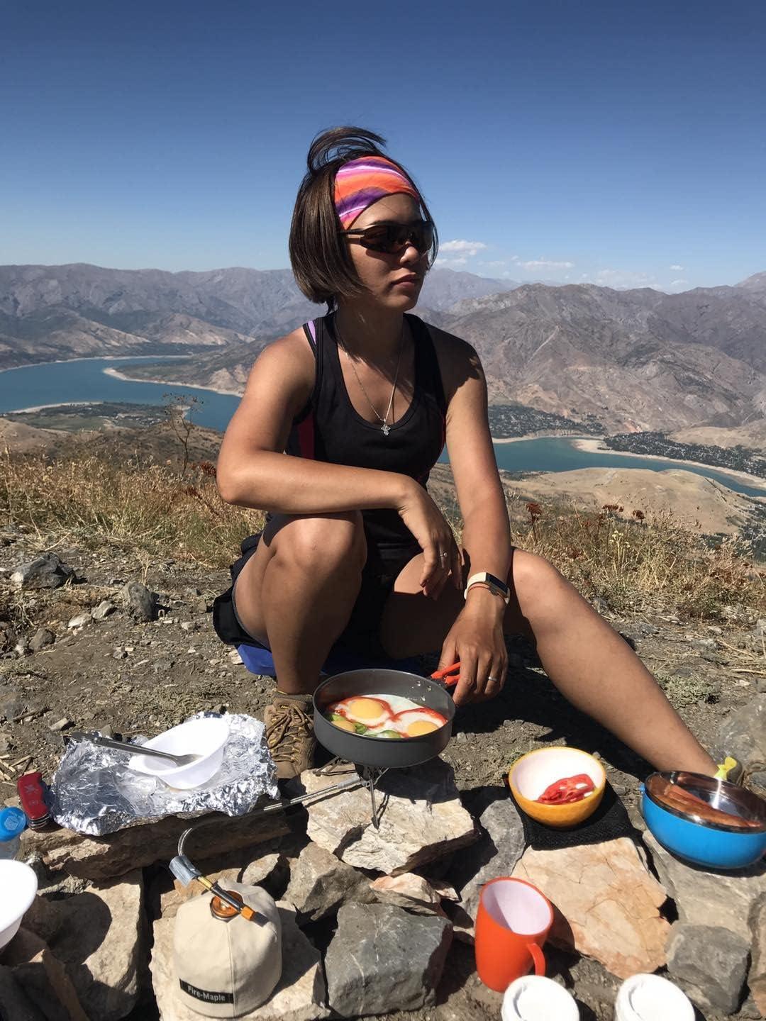 imageFireMaple Feast 4 Piece Camping Cookware Cookware Cookware Kit Outdoor Cookware Set with Pots Kettle Saucepans and Spatula for Hiking Fishing PicnicFeast 2