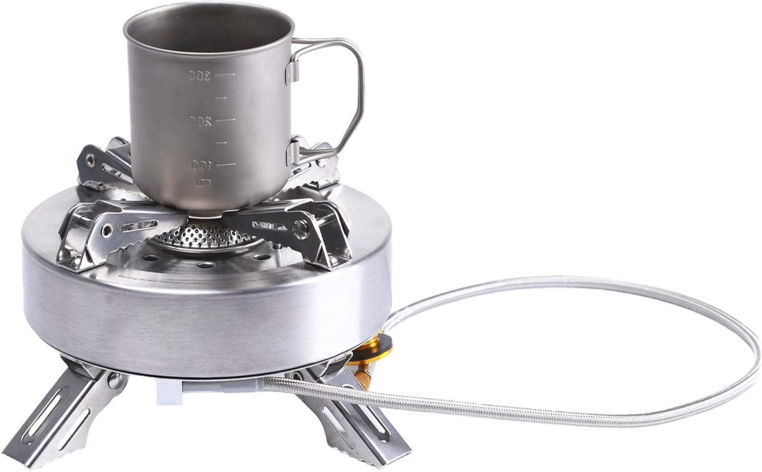 imageFireMaple Saturn Camping Stove with 4400W High Efficiency