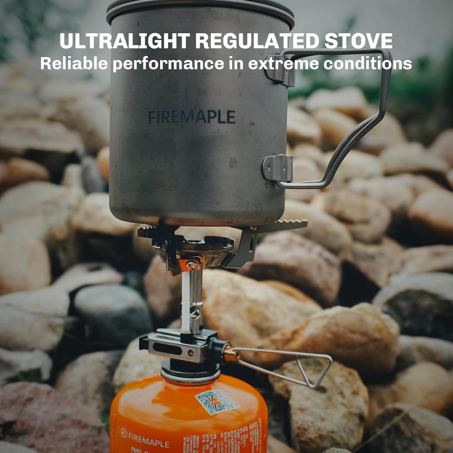 imageFireMaple Torch Gas Stove Ultralight Backpacking Camping Stove Builtin Piezo Ignition Stainless Steel ampamp Aluminum Alloy Compact ampamp Portable Ideal for Hiking ampamp Outdoor Cookinggreenpeak2