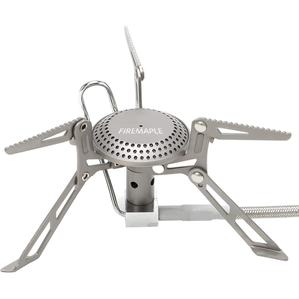 imageFireMaple FMS300T Portable Stove Ultra Light Hiking Stove Titanium for Backpacking Camping Outdoor ISPO Design Award Gold WinnerBlade 2