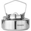 imageFireMaple Antarcti Portable 1 Liter Lightweight Stainless Steel Camping Kettle  Durable and Portable Camp Tea Pot  Ideal for Bushcraft and Outdoor Campfire Use06 Quarts