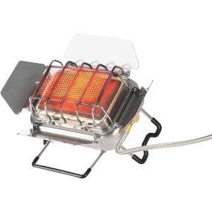 Fire-Maple Sunflower X Dual-Purpose Camping Heater & Stove | 2.5kW/8530BTU Portable Infrared Outdoor Heater with Windproof Design | Compact, Stainless Steel for Hiking, Backpacking & Emergency(Sunflower2)