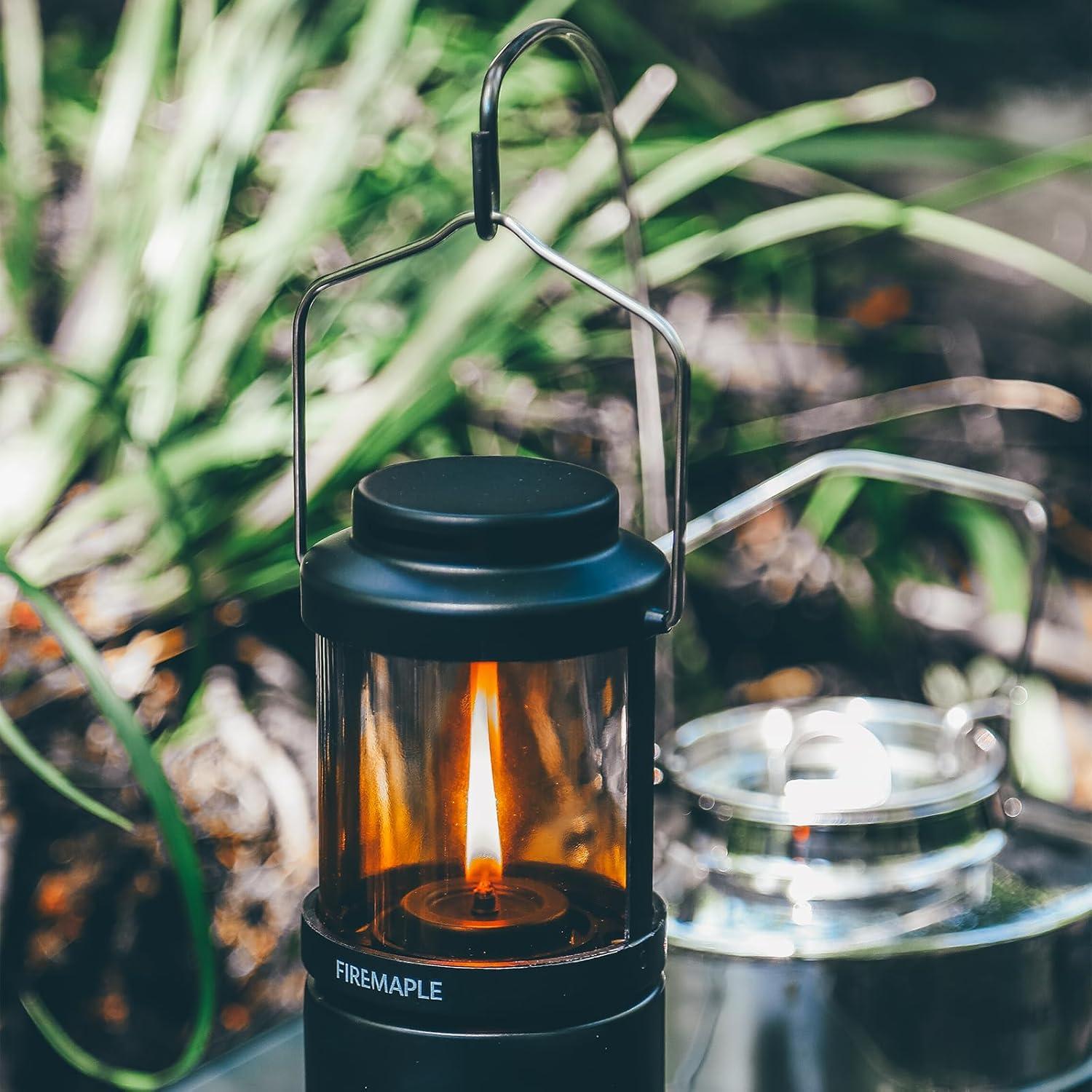 imageFireMaple Aurora Kerosene Lamp Portable Vintage Camping Lamp with Adjustable Flame 83oz236g for Bushcraft Emergency ampamp Outdoor Lighting