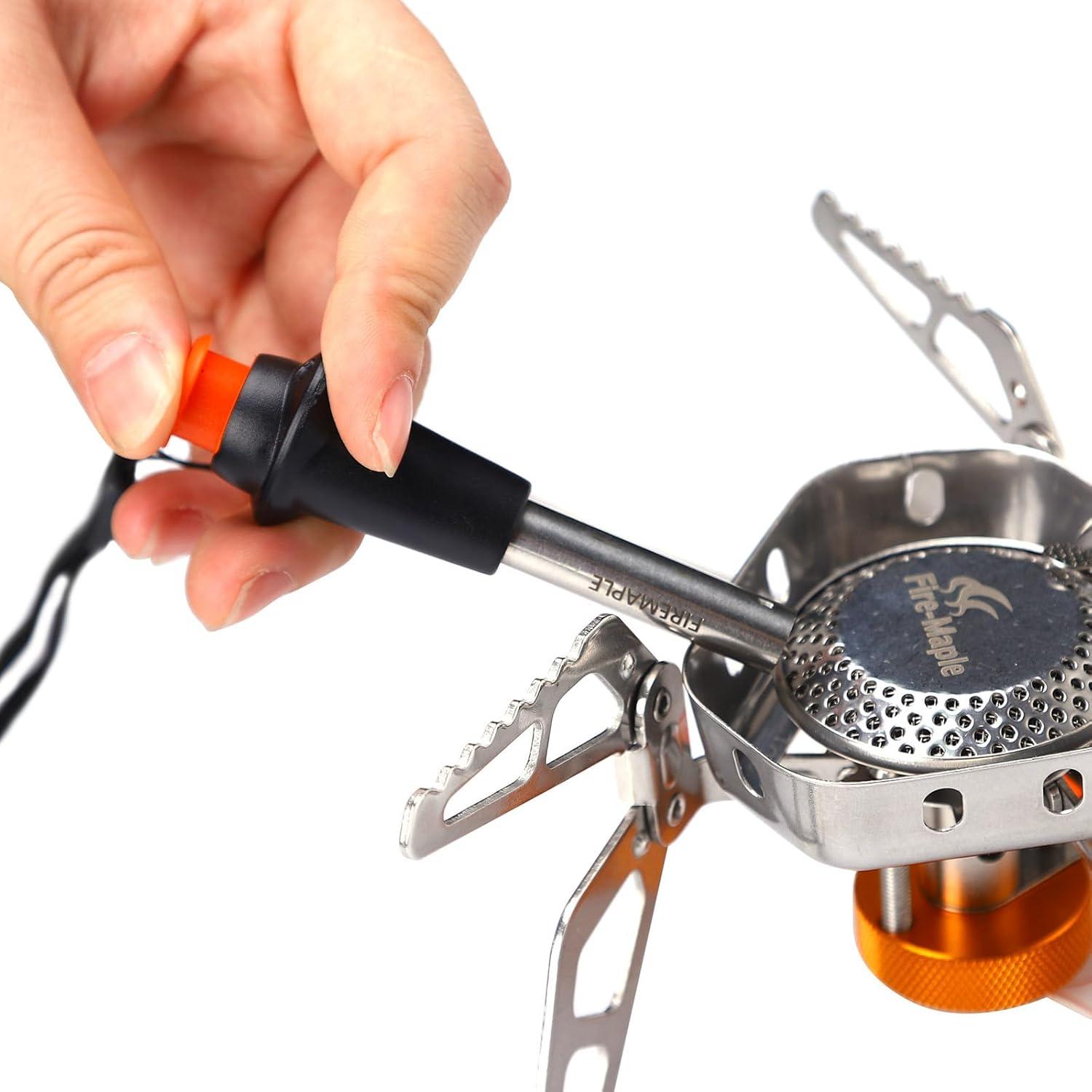imageFireMaple Electric EEL Ignition for Canister Stove Camping Stove Lighter Sparky Piezo Igniter Fire Starter for Outdoor Camp Gas Stoves