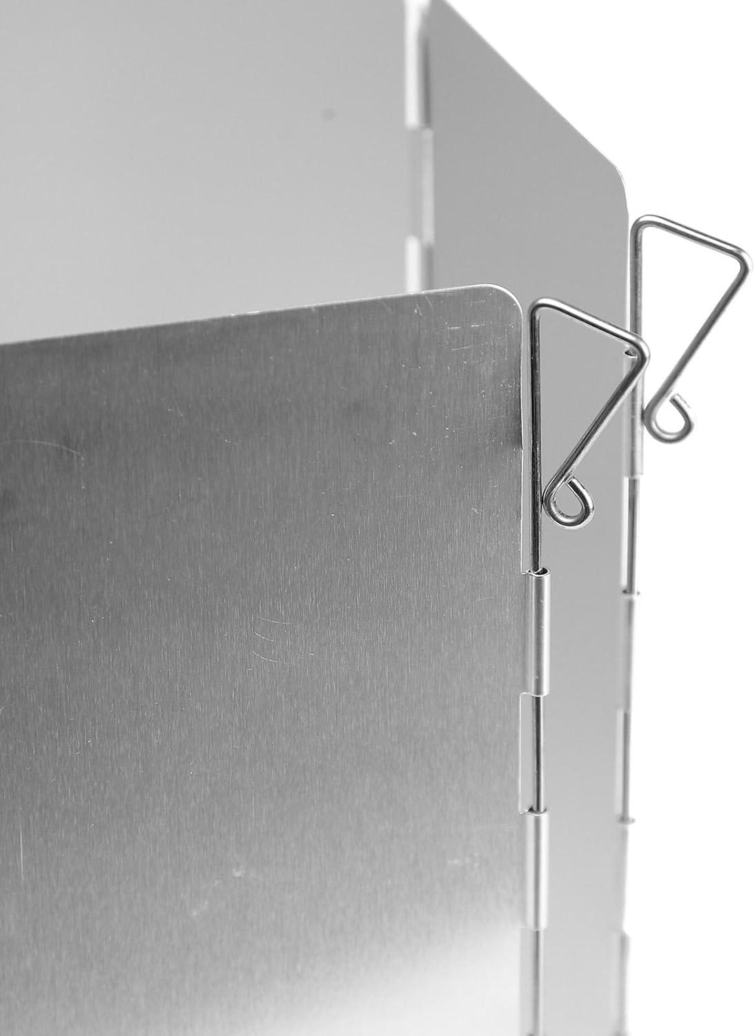 imageFireMaple FMW508 Foldable Camping Stove Windshield Gas Stove Windscreen 8 Plates for Camping Picnic Backpacking Cooking