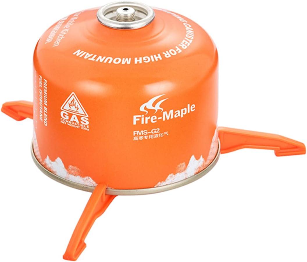 imageFireMaple Foldable Fuel Canister Stand Tripod Support Bracket for Camping Stove and Outdoor CookingOrange