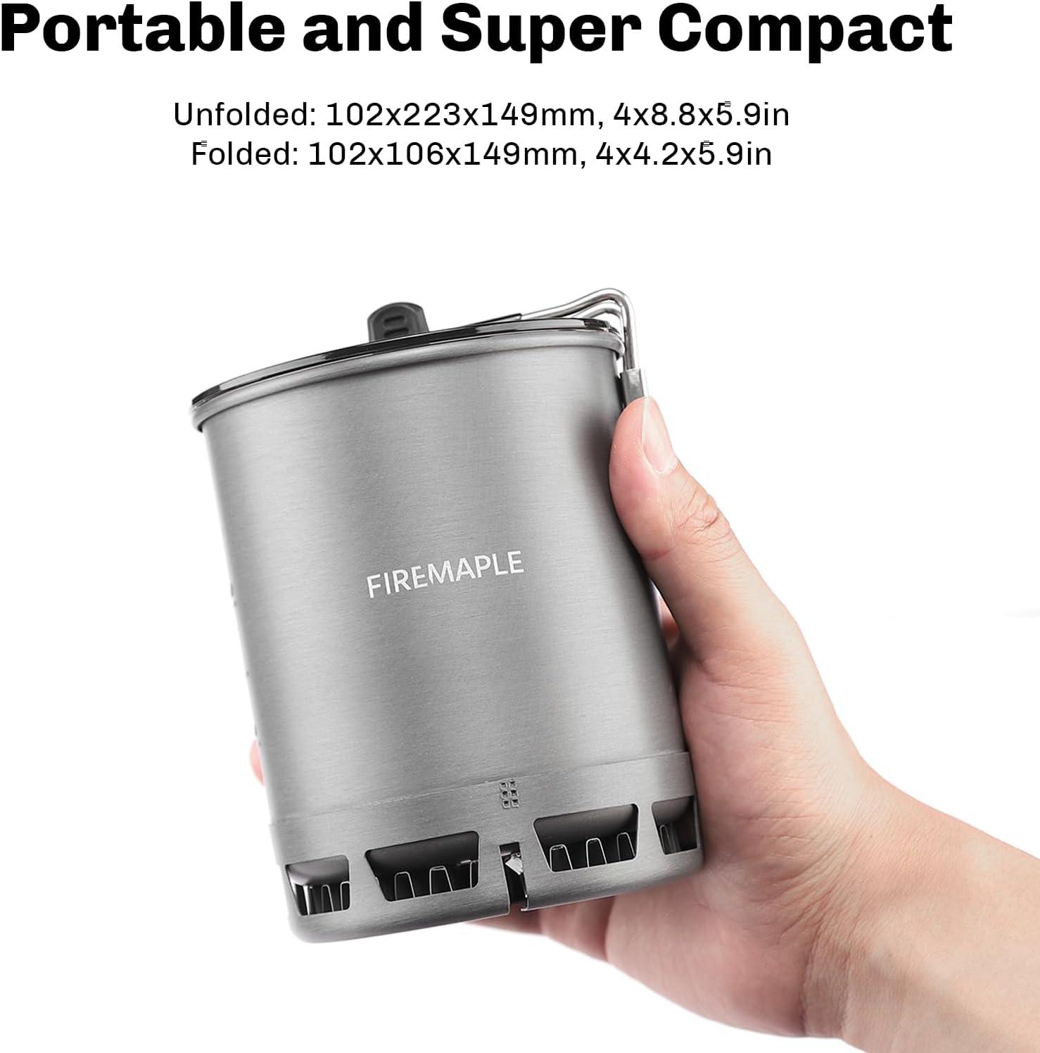 imageFireMaple Petrel Ultralight Cooking System Compact ampamp FastBoiling Backpacking Stove SetFMCG3