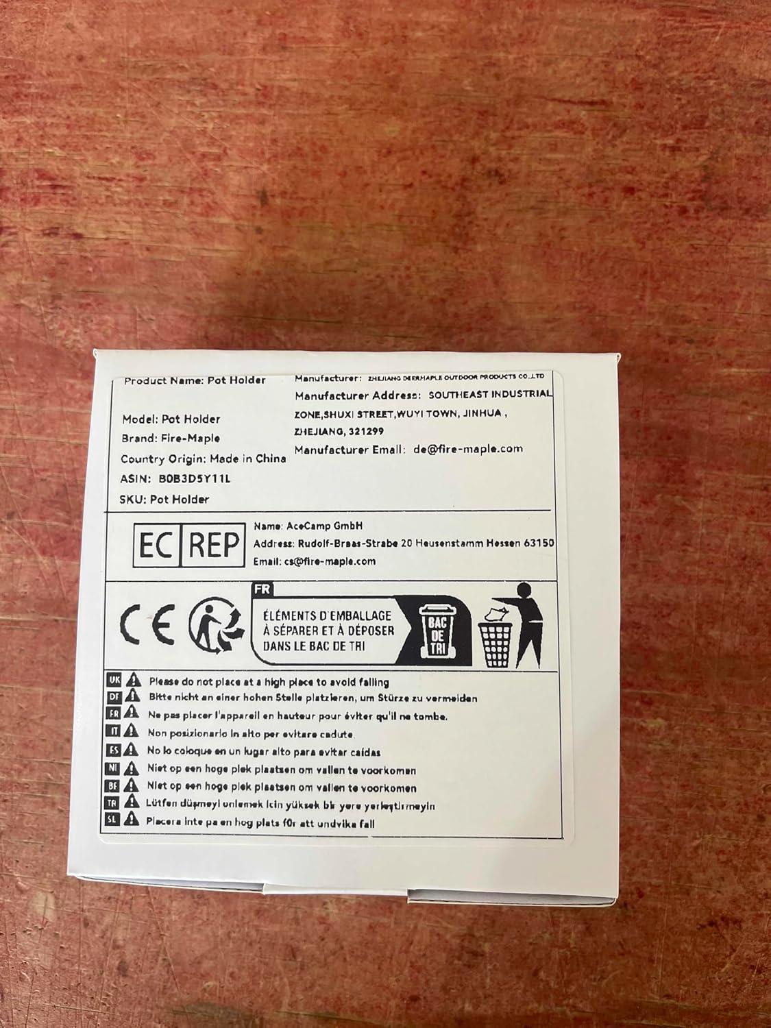 imageFireMaple Stainless Steel Pot Support Stabilizer for X1X2X3 Camping Stove System