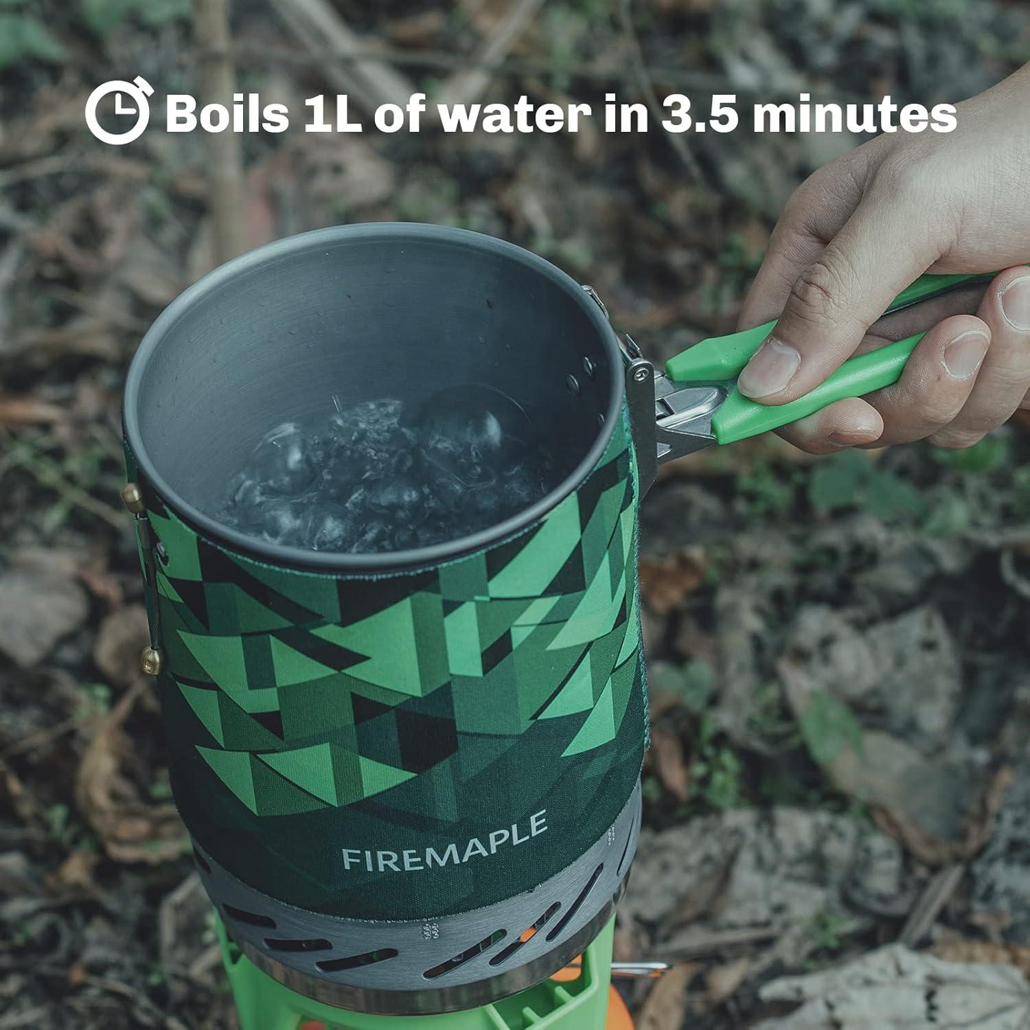 imageFireMaple Star X2 Pro Backpacking and Camping StoveFast Boiling Compact and Efficient Camp Cooking Gear for Hiking Trekking Fishing and Outdoor AdventuresGreen