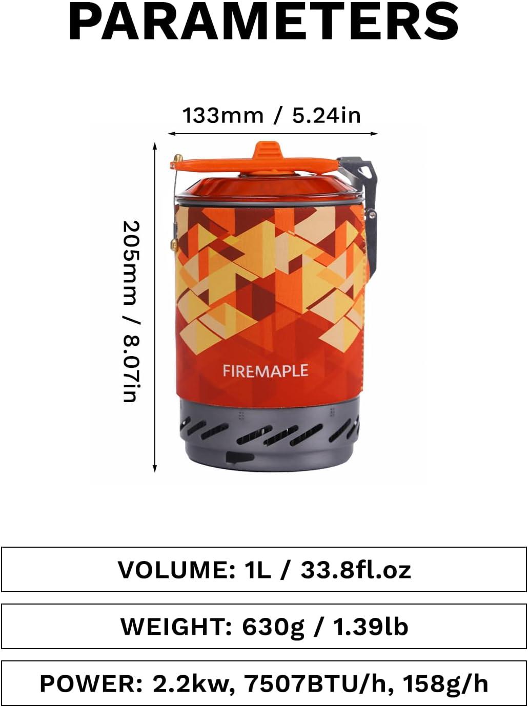 imageFireMaple Star X2 Pro Backpacking and Camping StoveFast Boiling Compact and Efficient Camp Cooking Gear for Hiking Trekking Fishing and Outdoor AdventuresRed