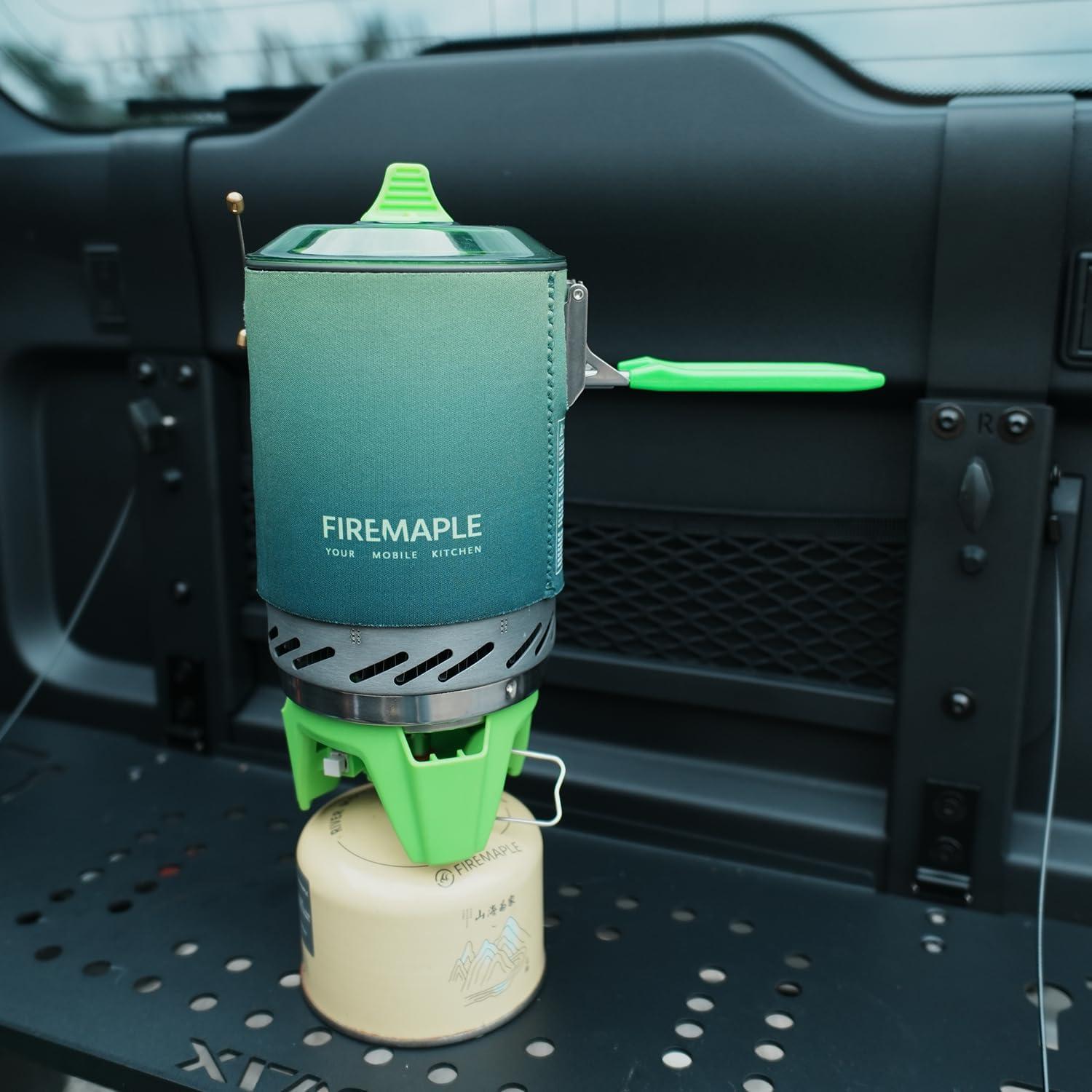 imageFireMaple Star X2 Pro Backpacking and Camping StoveFast Boiling Compact and Efficient Camp Cooking Gear for Hiking Trekking Fishing and Outdoor AdventuresGradient green