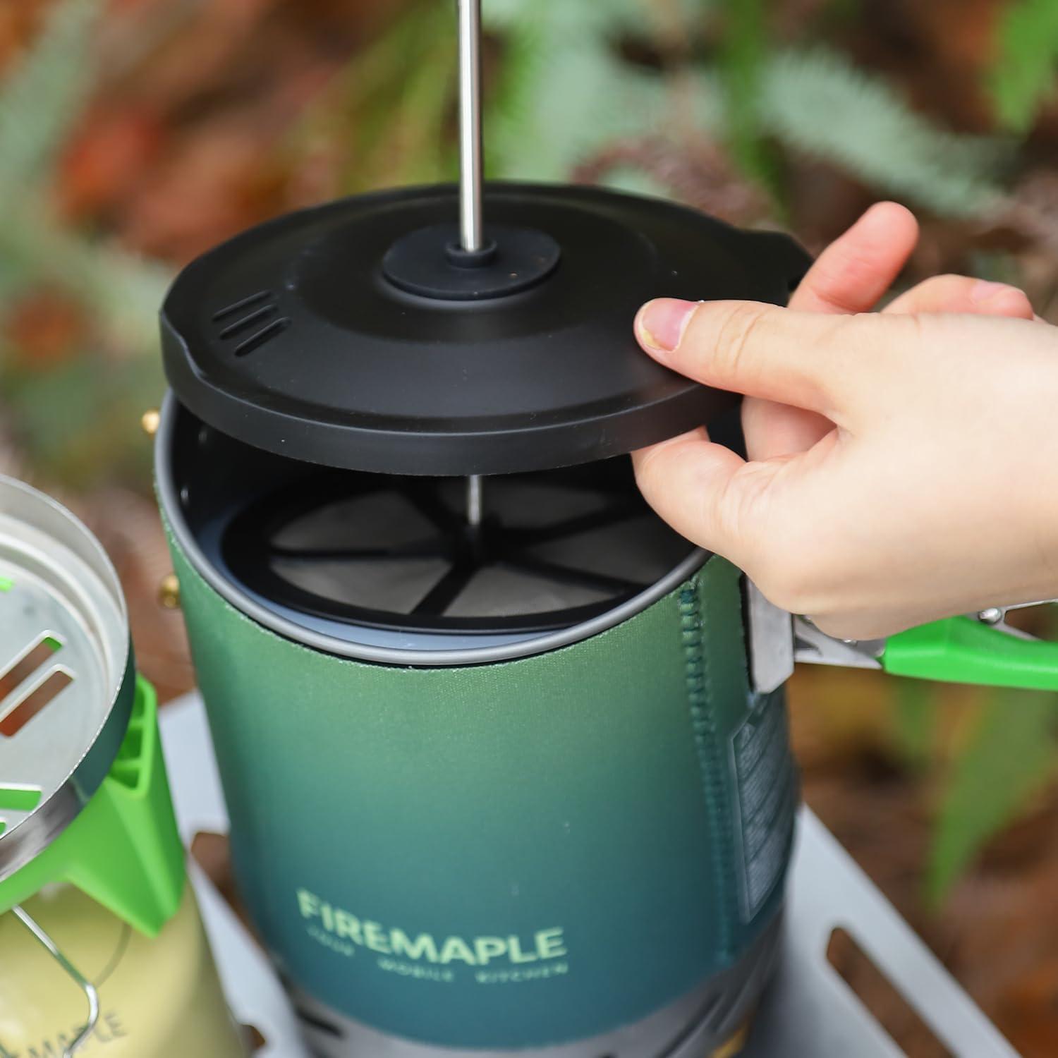 imageFireMaple Star X2 Pro Backpacking and Camping StoveFast Boiling Compact and Efficient Camp Cooking Gear for Hiking Trekking Fishing and Outdoor AdventuresGradient green