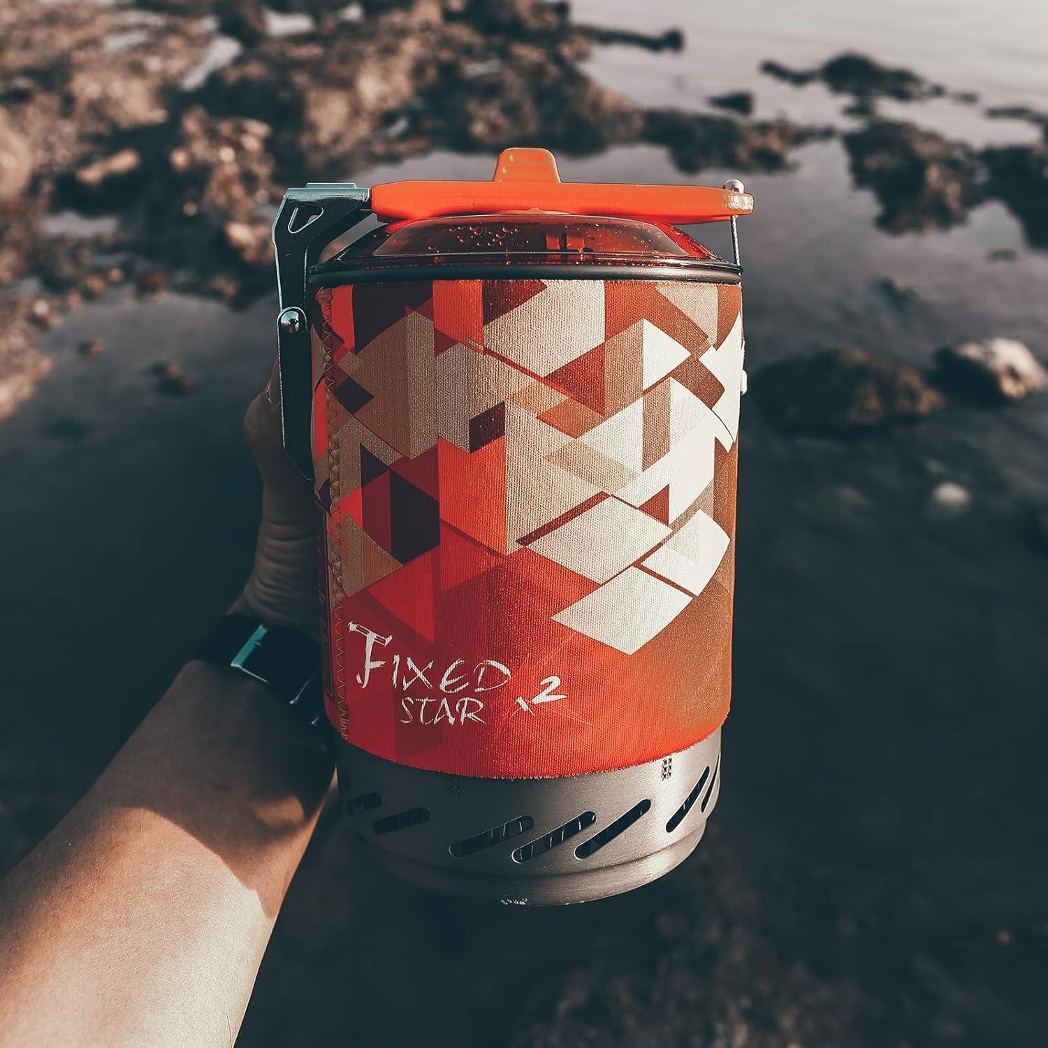 imageFireMaple Star X2 Pro Backpacking and Camping StoveFast Boiling Compact and Efficient Camp Cooking Gear for Hiking Trekking Fishing and Outdoor AdventuresRed