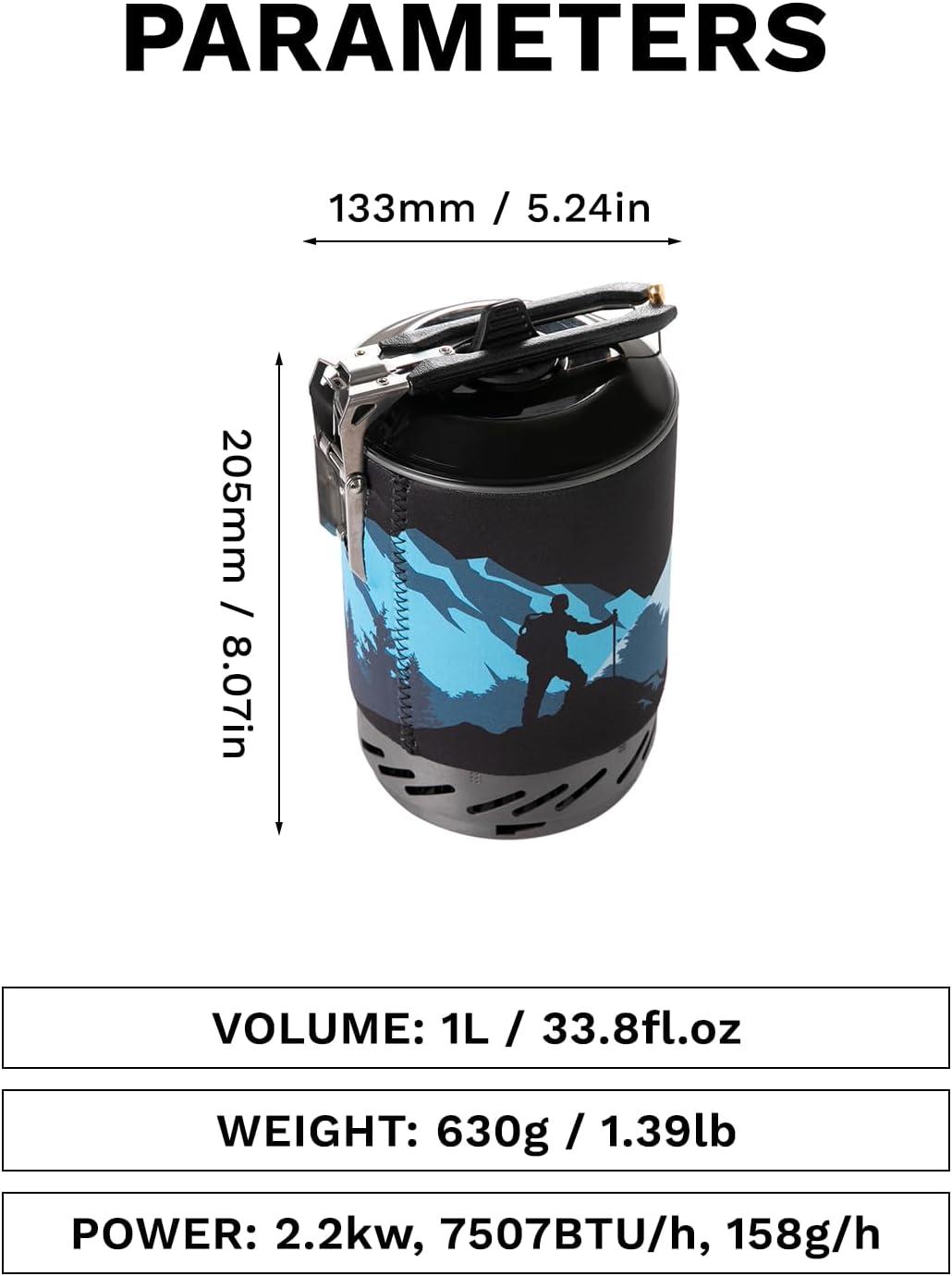 imageFireMaple Star X2 Pro Backpacking and Camping StoveFast Boiling Compact and Efficient Camp Cooking Gear for Hiking Trekking Fishing and Outdoor AdventuresBlack