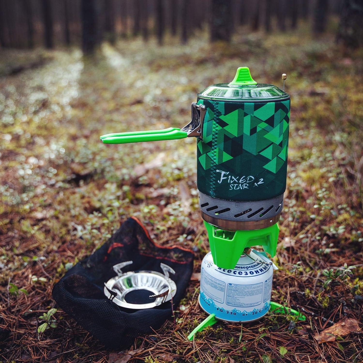 imageFireMaple Star X2 Pro Backpacking and Camping StoveFast Boiling Compact and Efficient Camp Cooking Gear for Hiking Trekking Fishing and Outdoor AdventuresGreen