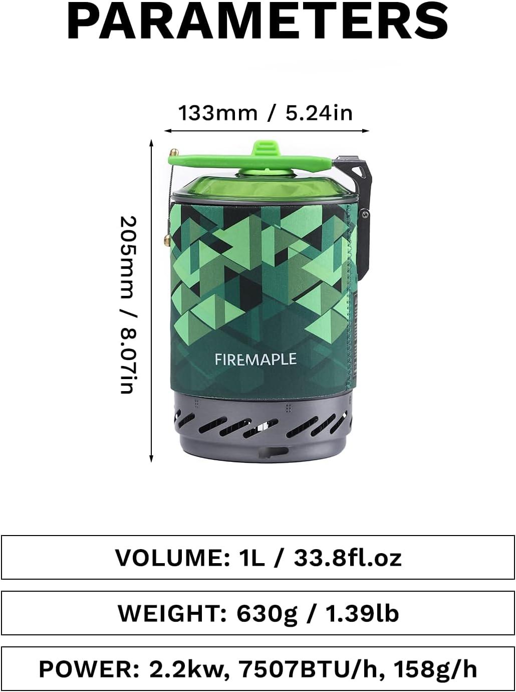 imageFireMaple Star X2 Pro Backpacking and Camping StoveFast Boiling Compact and Efficient Camp Cooking Gear for Hiking Trekking Fishing and Outdoor AdventuresGreen