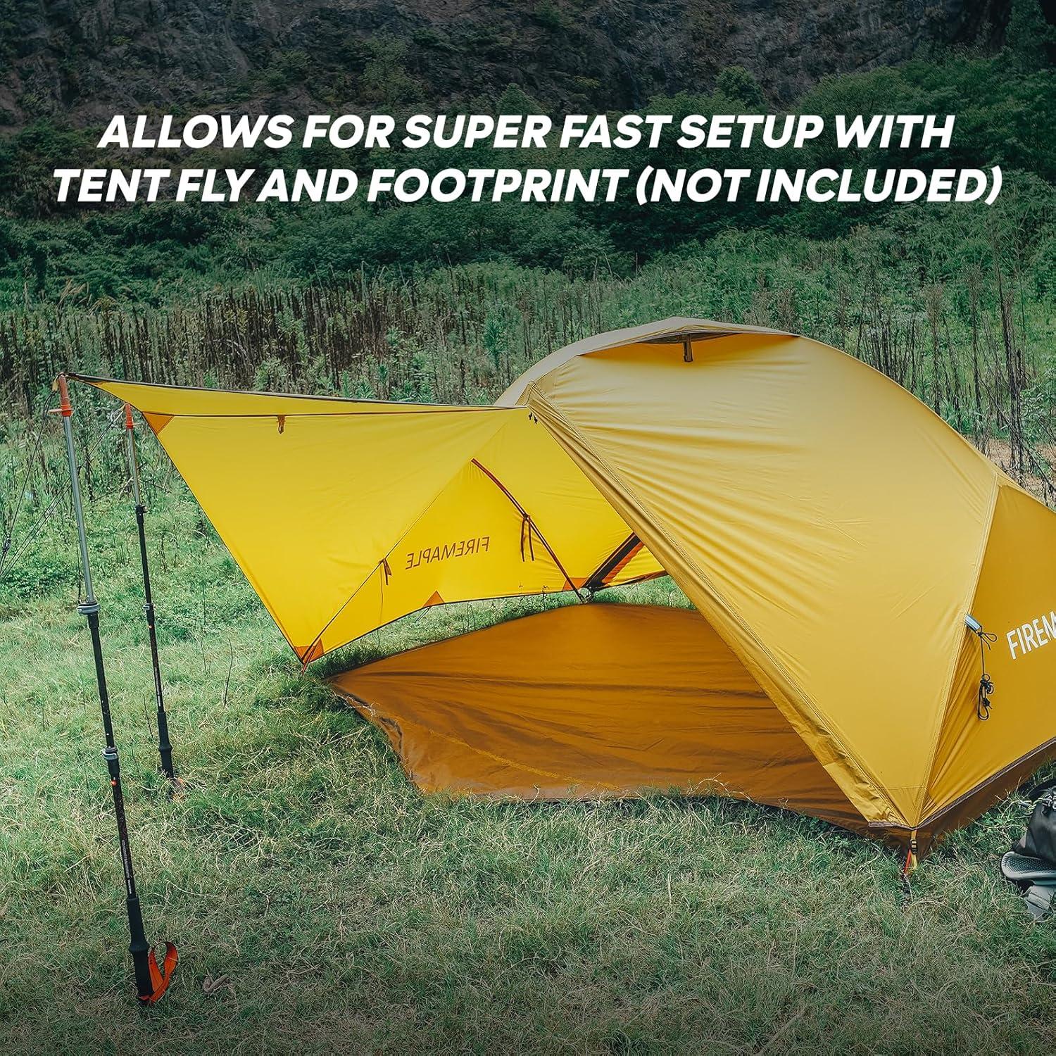 imageFireMaple Tropics Freestanding 2P Backpacking Tent Lightweight Waterproof 3Season Tent with Spacious Interior and Easy Setup Perfect for 2 Adults Camping Hiking and Outdoor Adventures