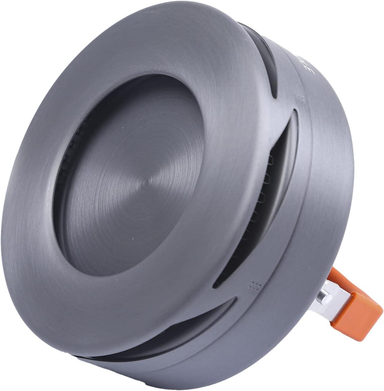 imageFireMaple XT1 08 Liter Camping Kettle Portable Lightweight Aluminum Teapot Heat Exchanger Pot