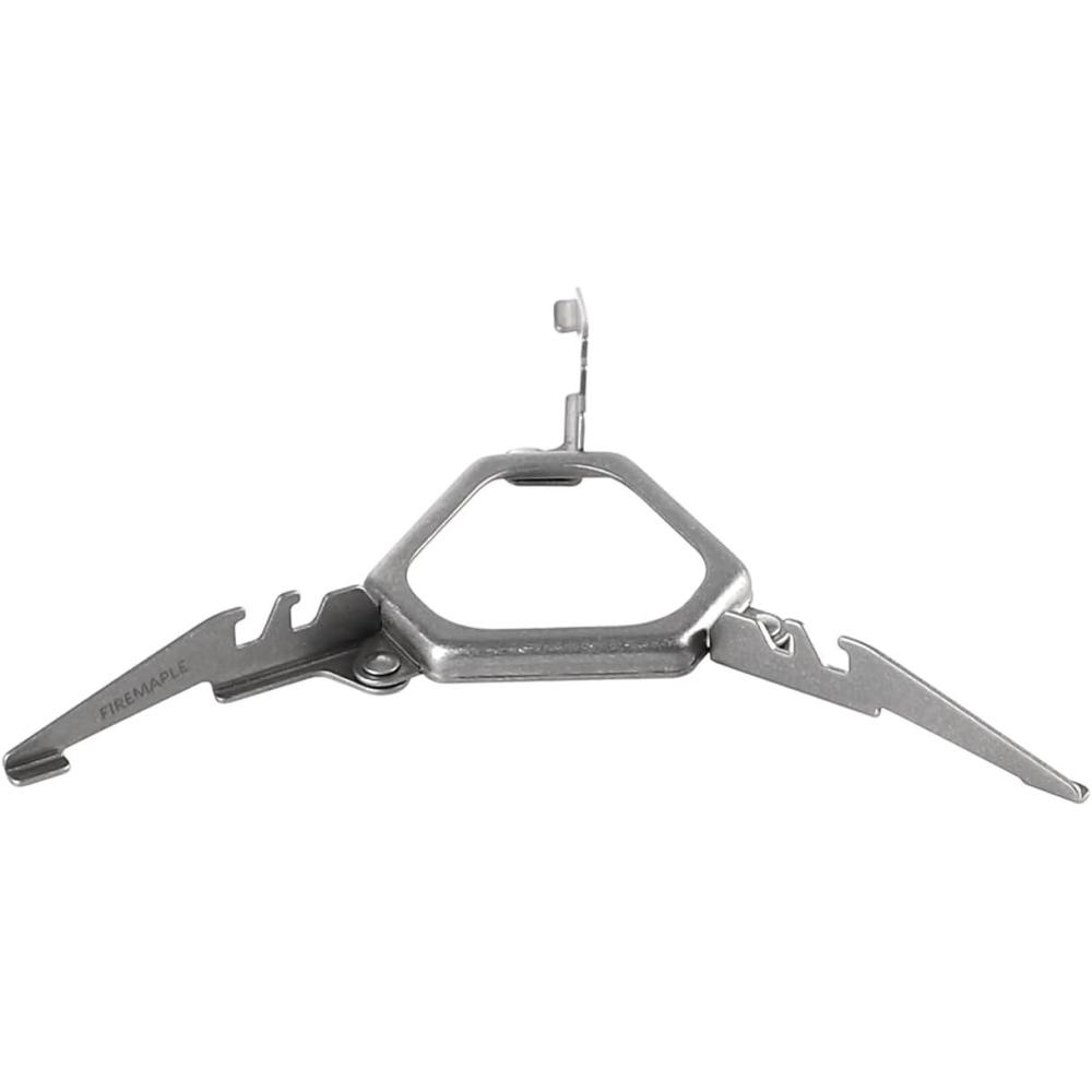 imageFireMaple ASH Gas Canister Stand Lightweight Titanium Stabilizer for Camping Stove Outdoor Cooking Universal Fit Portable ampamp Compact