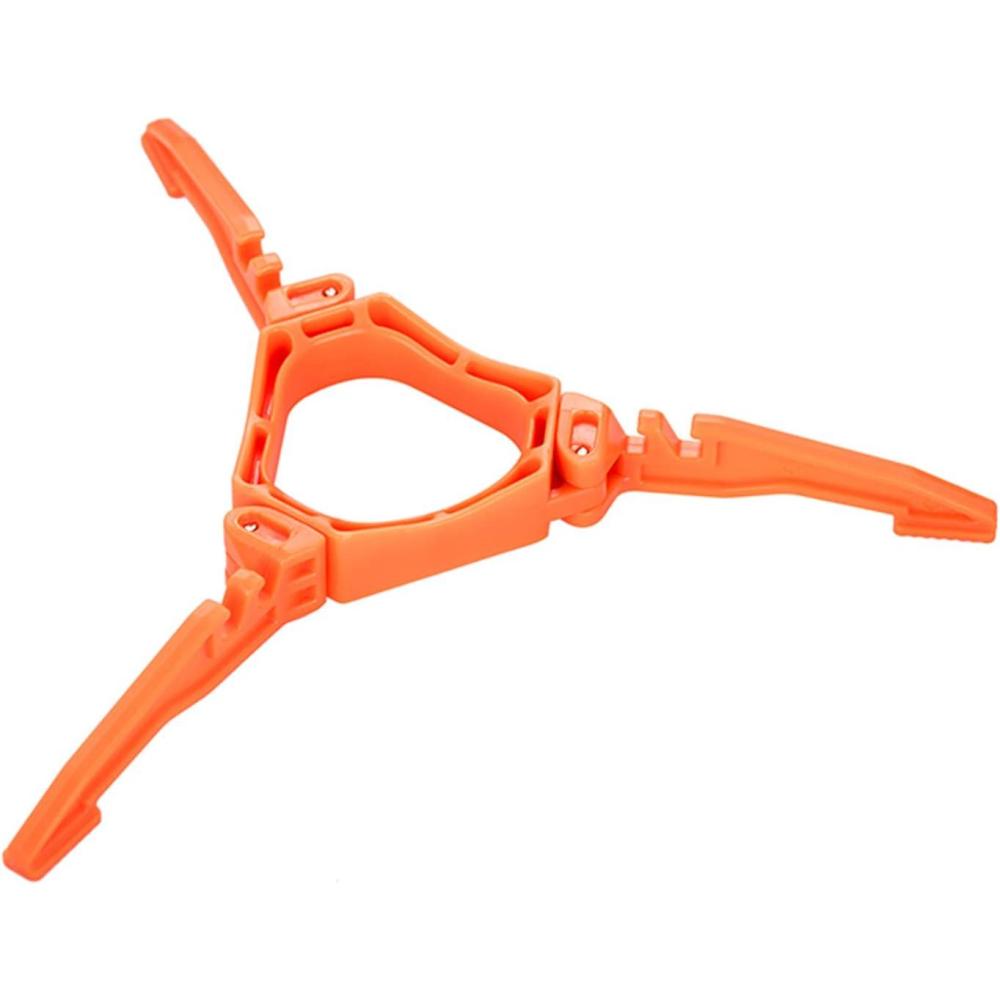 imageFireMaple Foldable Fuel Canister Stand Tripod Support Bracket for Camping Stove and Outdoor CookingOrange