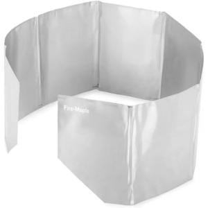 Fire-Maple FMW-502 Foldable Camping Stove Windshield, Gas Stove Windscreen for Camping Picnic Backpacking Cooking