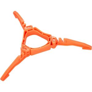 Fire-Maple Foldable Fuel Canister Stand, Tripod Support Bracket for Camping Stove and Outdoor Cooking(Orange)