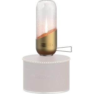 Fire-Maple Orange Camping Lantern Glass, Steel & Aluminum | Propane or Isobutane Fuel Canister Beautiful Lights | NO Mantles Needed | Propane Lanterns for Camping, Emergency Essential(ripple)