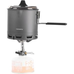 Fire-Maple Petrel G2 Ultralight Cooking Set – Compact & Fast-Cooking Backpacking Stove Pot Set, Ideal for Hiking, Solo Camping, Travelling, Hunting Trips, etc